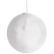 MURANO Pendelleuchte 40 cm, Kunststoff weiß