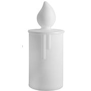 FIAMMA Tischleuchte Kerze 30 cm weiß FIAMMA Tischleuchte Kerze 30 cm weiß
