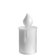 FIAMMETTA Tischleuchte Kerze 22,5 cm weiß FIAMMETTA Tischleuchte Kerze 22,5 cm weiß