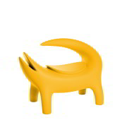 KROKO Sessel 110 cm saffron yellow