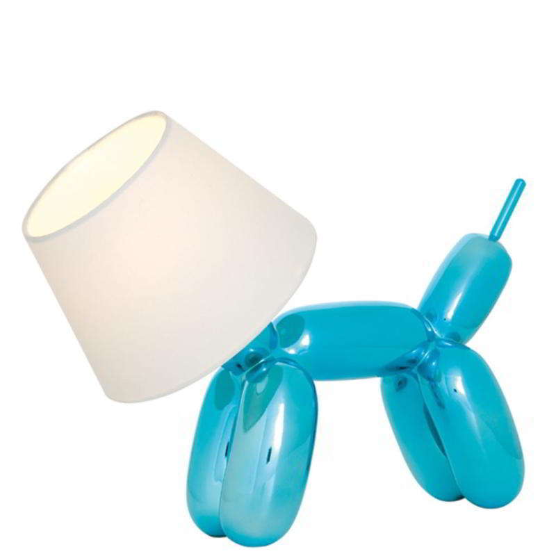 DOGGY Tischleuchte blau-metallic von Sompex DOGGY Tischleuchte blau-metallic
