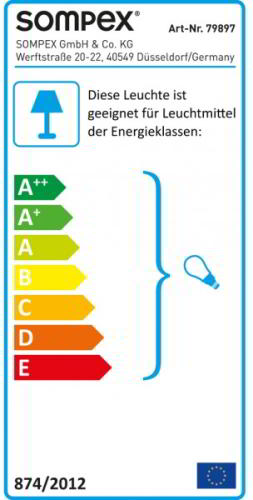 FINE Tischleuchte verchromt und Glas wei