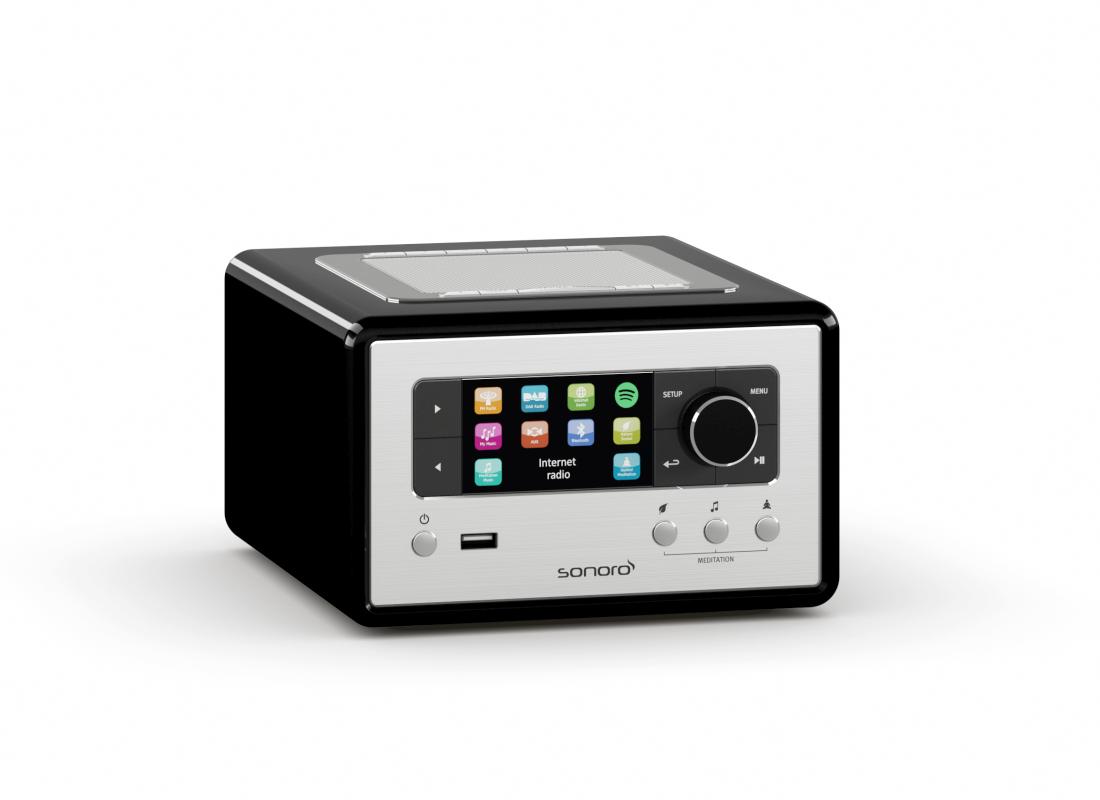sonoro Relax Internetradio schwarz von sonoro sonoro Relax Internetradio schwarz