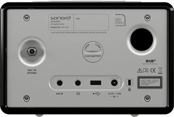 sonoro QUBO Musiksystem schwarz von sonoro sonoro QUBO Musiksystem schwarz