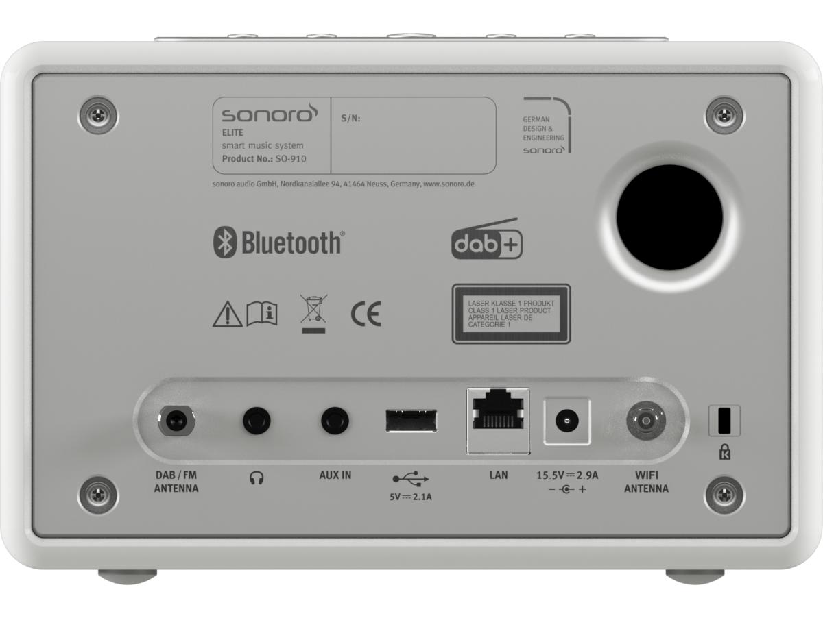 ELITE Audiosystem von sonoro, weiß von sonoro ELITE Audiosystem von sonoro, weiß