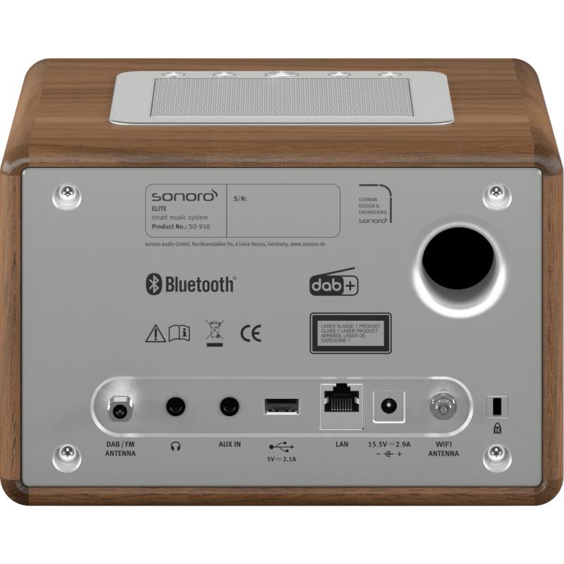sonoro Elite Audiosystem walnuss von sonoro sonoro Elite Audiosystem walnuss