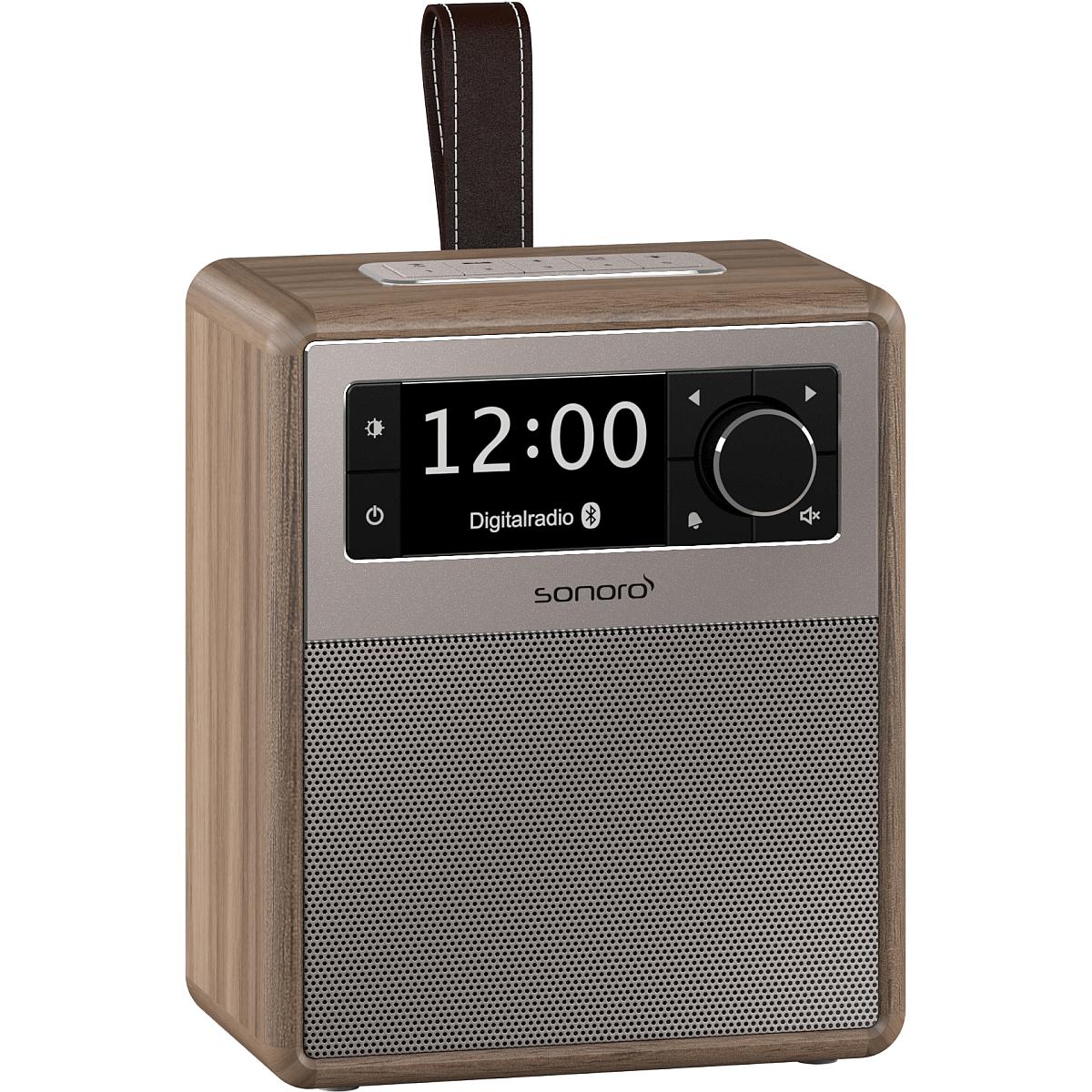 sonoro Easy Bluetooth Radio walnuss