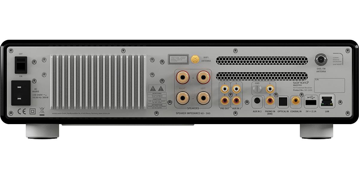 sonoro Maestro Audiosystem schwarz von sonoro sonoro Maestro Audiosystem schwarz