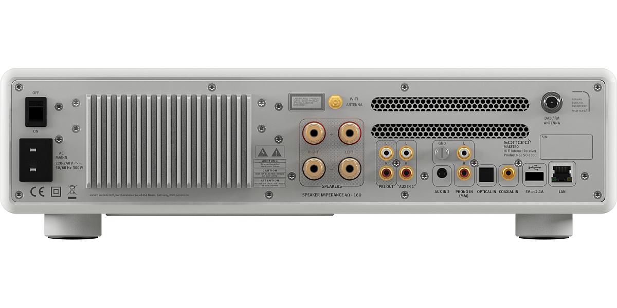 sonoro Maestro Audiosystem weiß von sonoro sonoro Maestro Audiosystem weiß