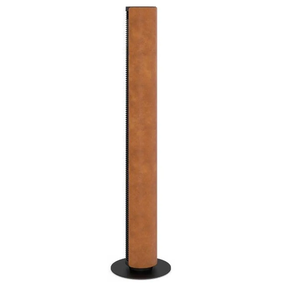 PETER Turmventilator schwarz/cognac von Stadler Form PETER Turmventilator schwarz/cognac