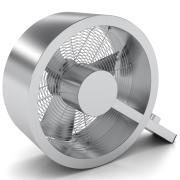 Q Ventilator - der coole Designer Alu poliert