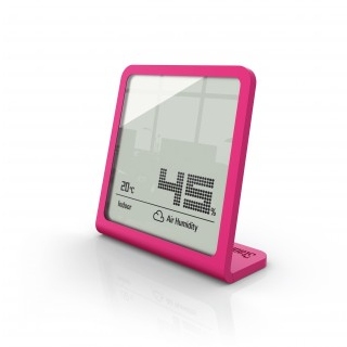 SELINA Hygrometer pink von Stadler Form SELINA Hygrometer pink