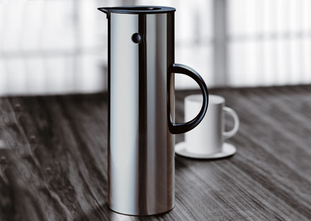 Stahl-Isolierkanne Stelton - 1 Liter