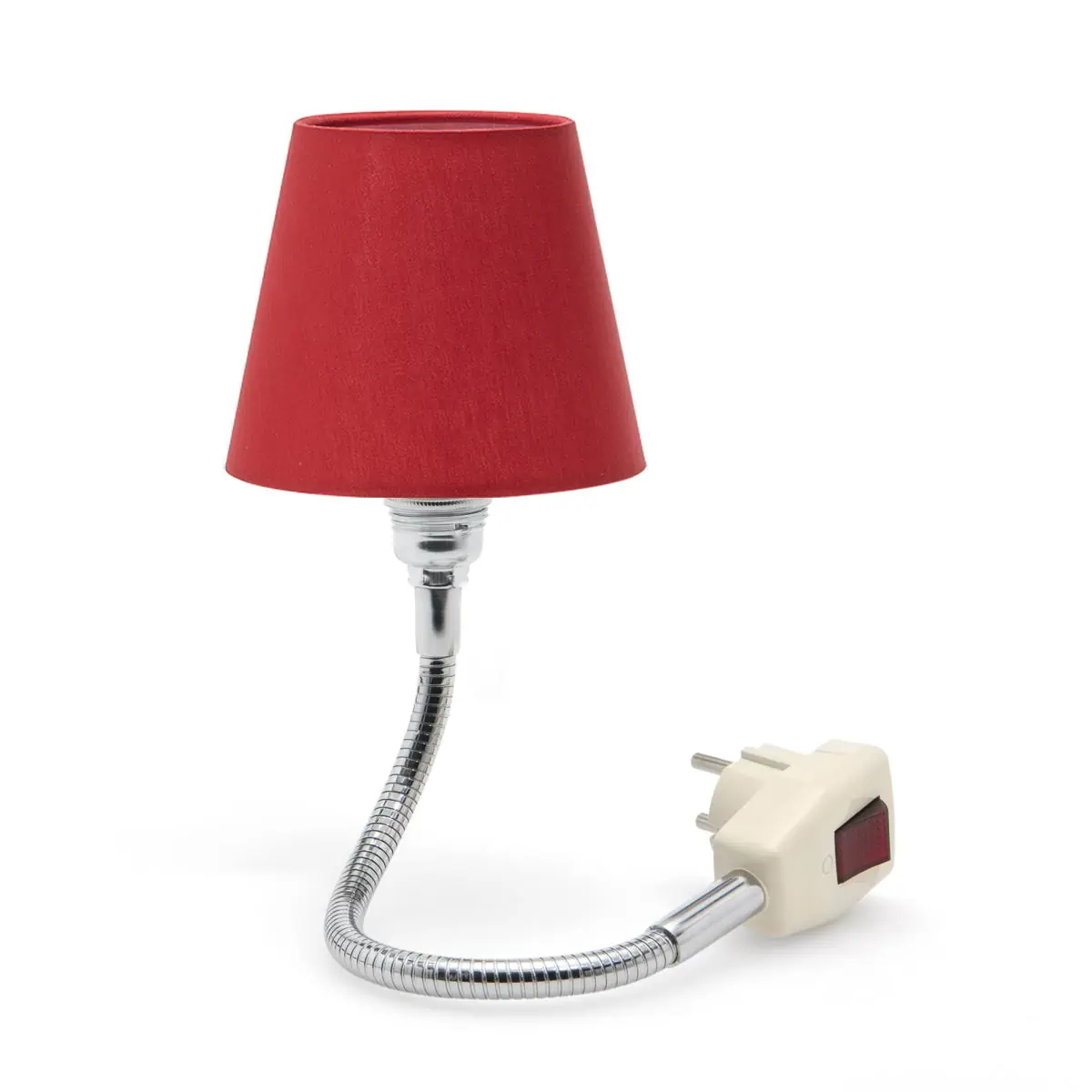 Gl�hw�rmchen Steckerleuchte Classic verchromt, S