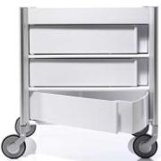 ALLY Trolley S2 Rollcontainer, 3 Schubläden, weiß ALLY Trolley S2 Rollcontainer, 3 Schubläden, weiß