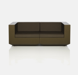 VELA Gartensofa unbeleuchtet bronze