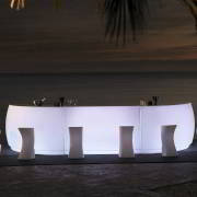 FIESTA Bartheke beleuchtet, VONDOM, Designer VONDOM FIESTA Bartheke beleuchtet, Marke VONDOM, Designer VONDOM