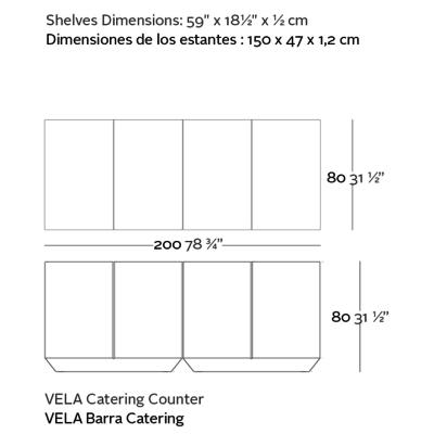 VELA Catering Bartheke