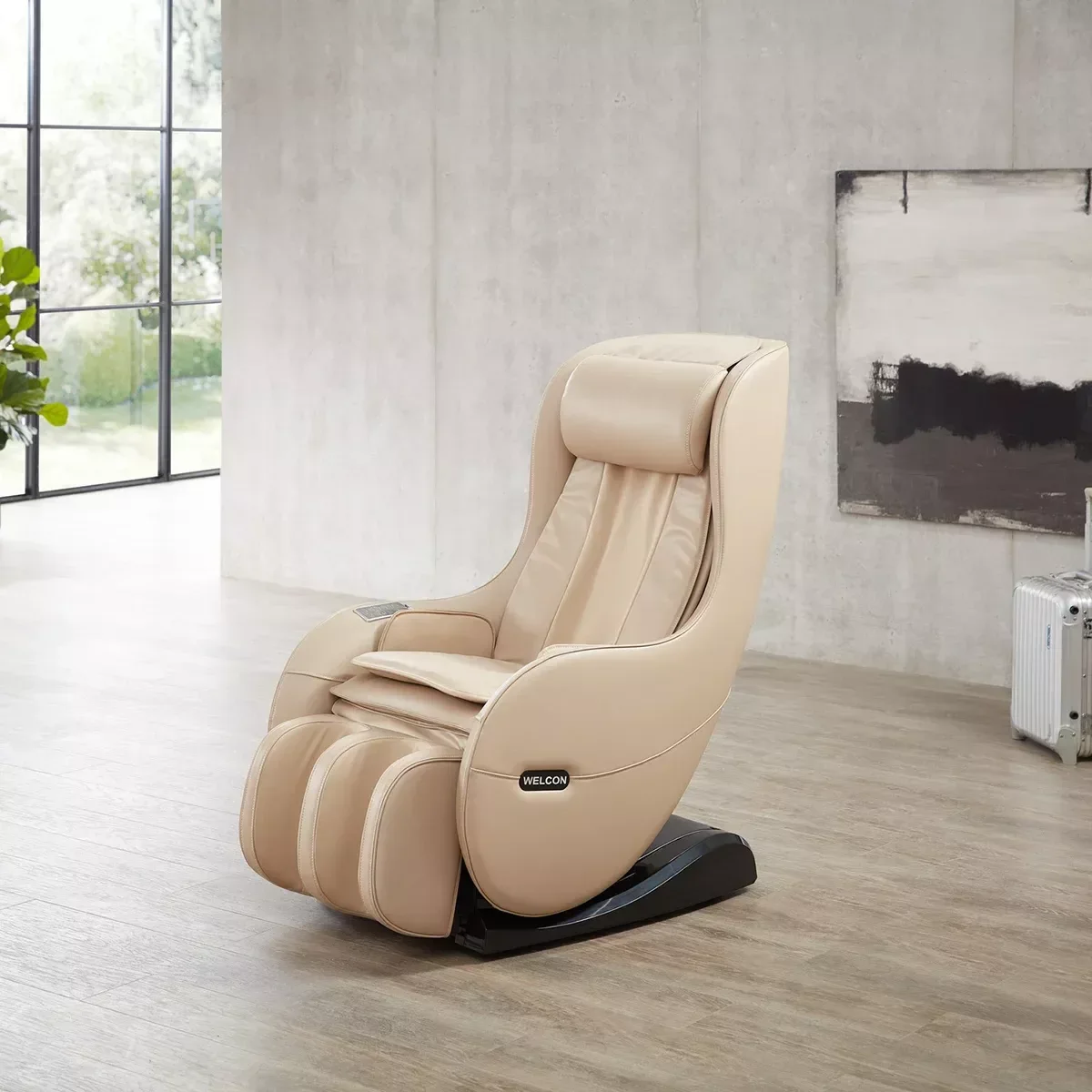 Easyrelaxx Massagesessel in schwarz, W