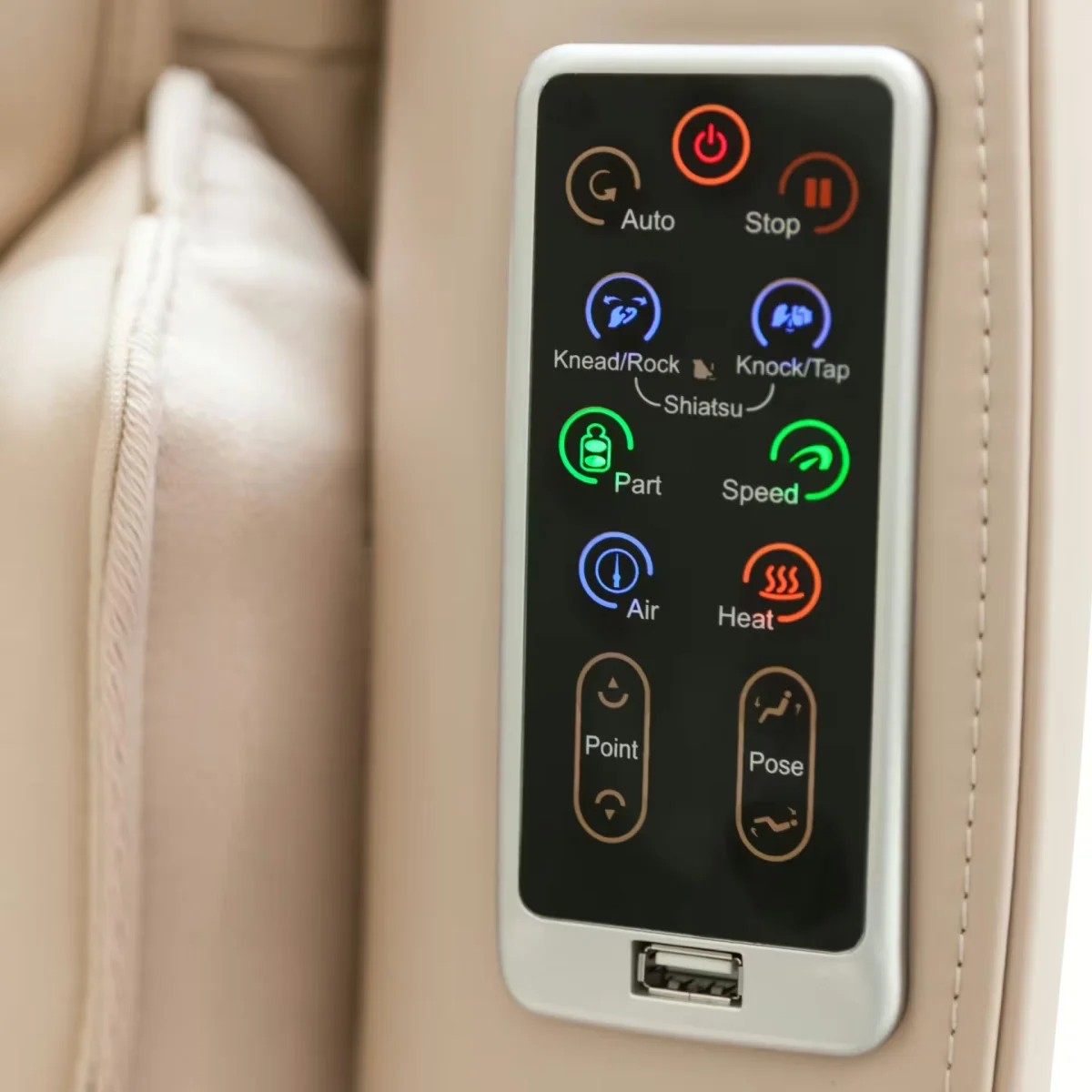 Easyrelaxx Massagesessel Handy-Aufladestation