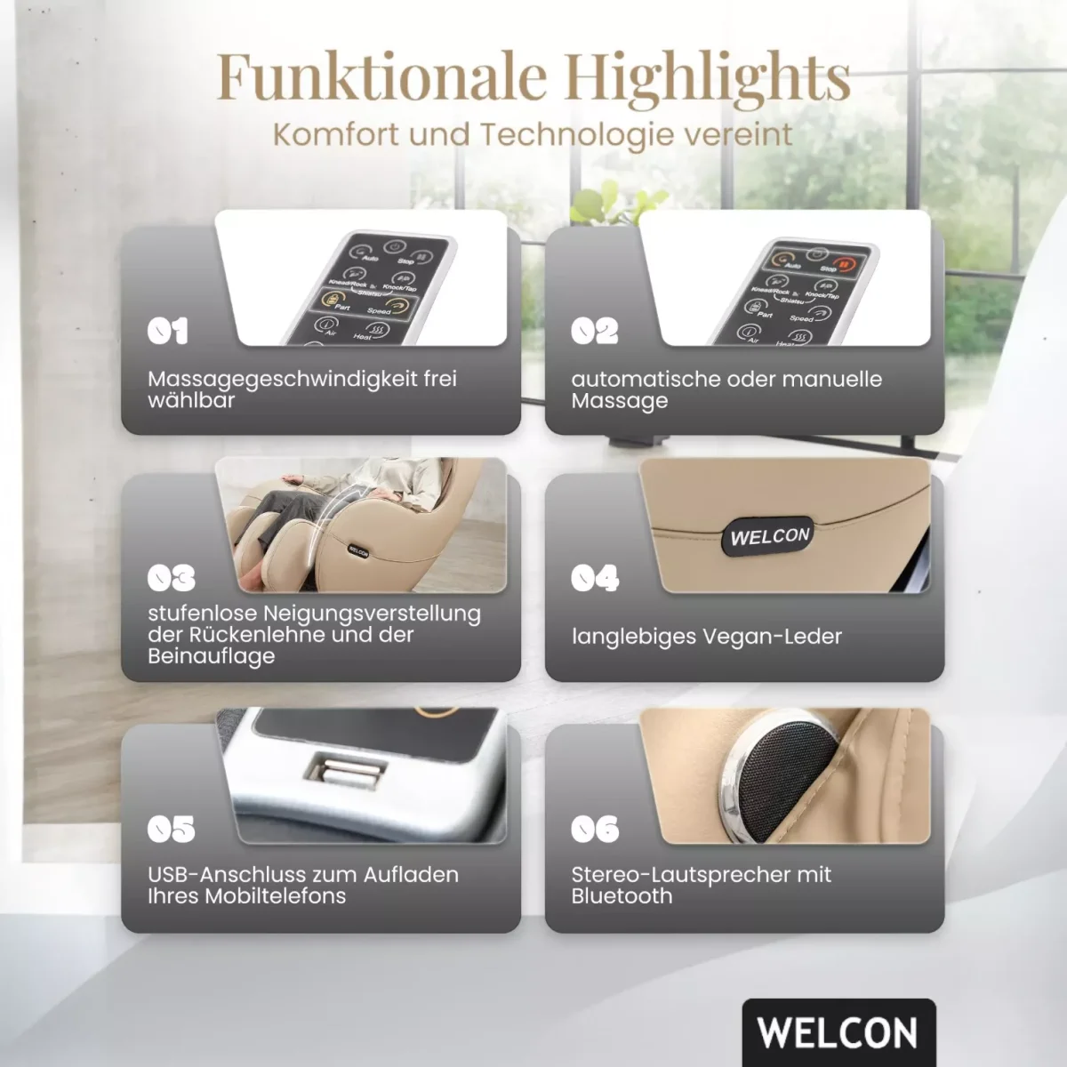Easyrelaxx Massagesessel