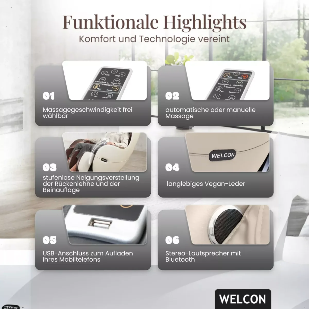 Easyrelaxx Massagesessel