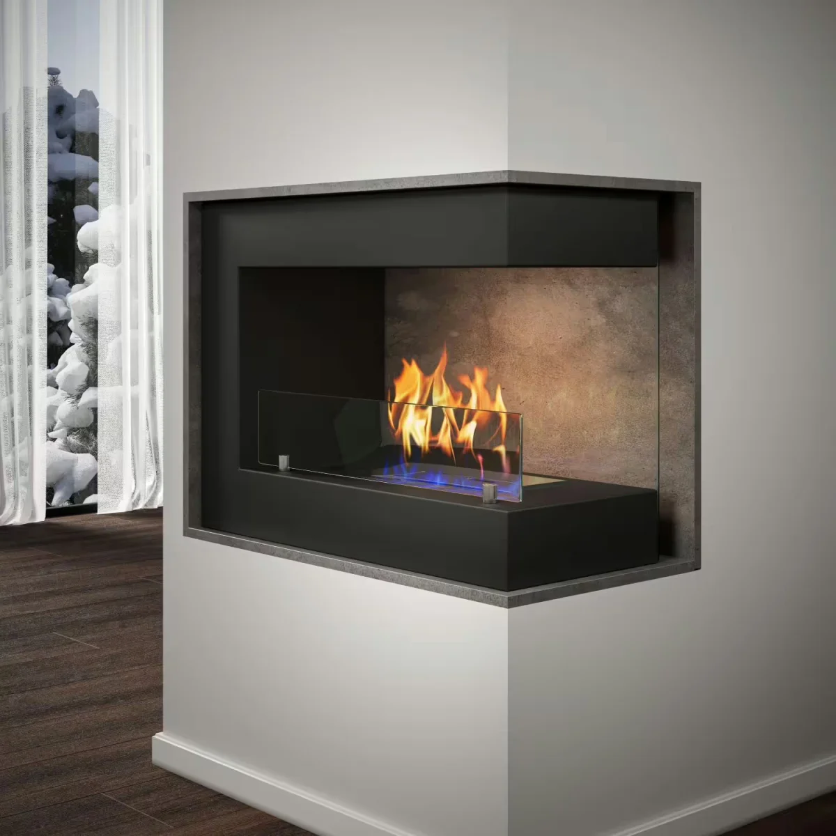 Bioethanol Kamin & Fireplace Stockholm | Standkamin von Welcon Bioethanol Kamin & Fireplace Stockholm | Standkamin