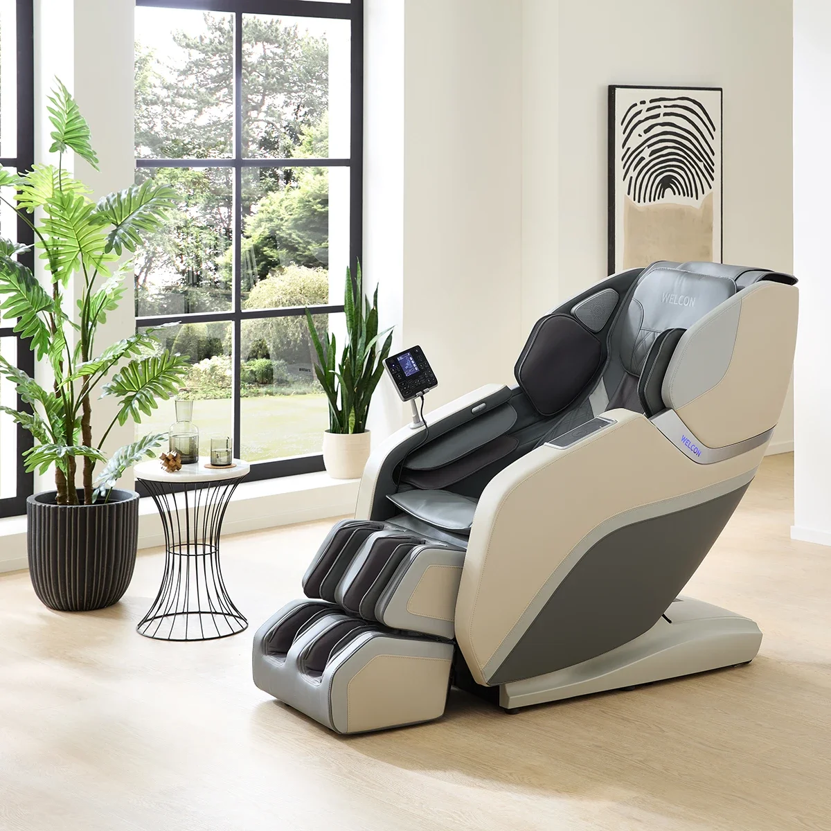 Prestige III Massagesessel WP-4D-L-SHAPE – Massage von Nacken bis Oberschenkeln, W