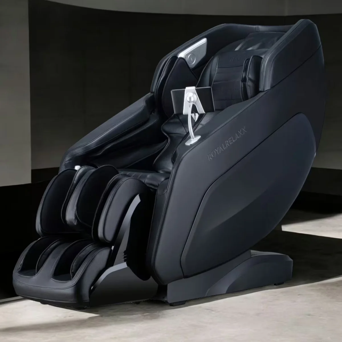 Royalrelaxx Massagesessel Schwarz – 24 Automatikprogramme und manuelle Massagetechniken von Welcon Royalrelaxx Massagesessel Schwarz – 24 Automatikprogramme und manuelle Massagetechniken