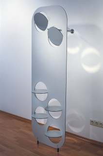 DISC-O Garderobe modular aus Alucubon